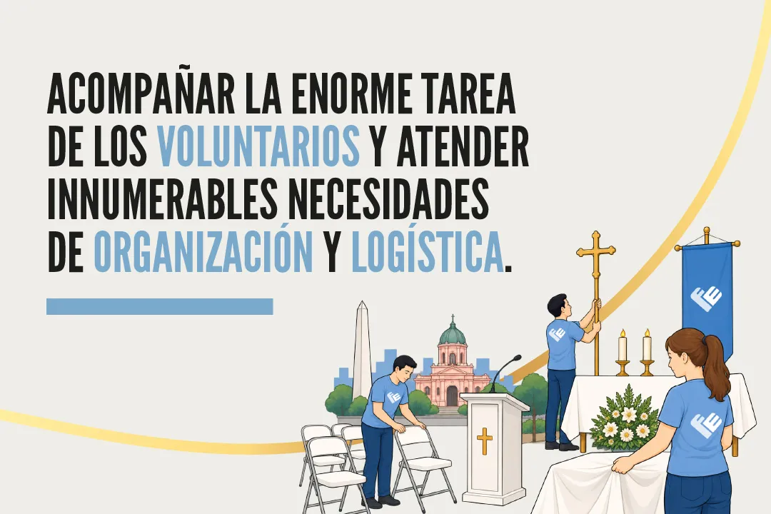 ¿Para qué recaudamos fondos para la visita del Papa León XIV? - Imagen 5