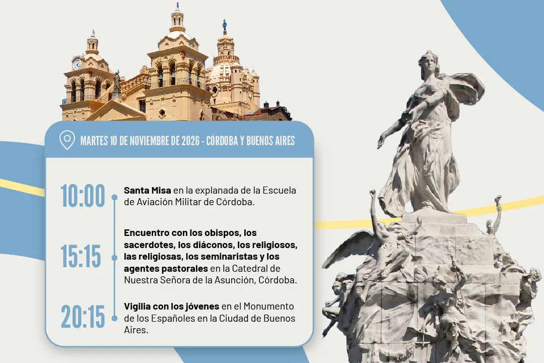 Cronograma oficial de la Visita del Papa León XIV - Imagen 3